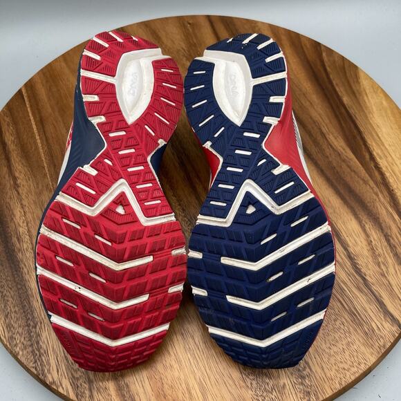 Brooks Launch 7 Shoes Womens 7.5 B Red White Blue USA Stars & Stripes Running - Picture 7 of 8